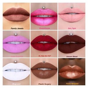 JEFFREE STAR Velour Liquid Lipsticks Bundle of 2 (Family Jewels & Dreamhouse)